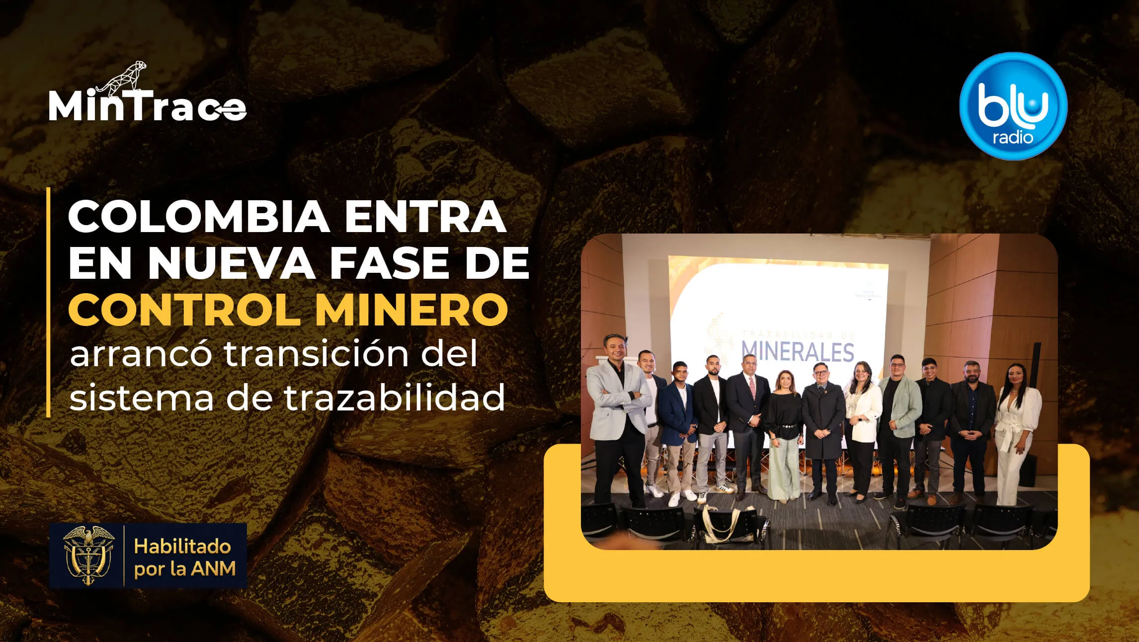 Transición de la trazabilidad de minerales con MinTrace