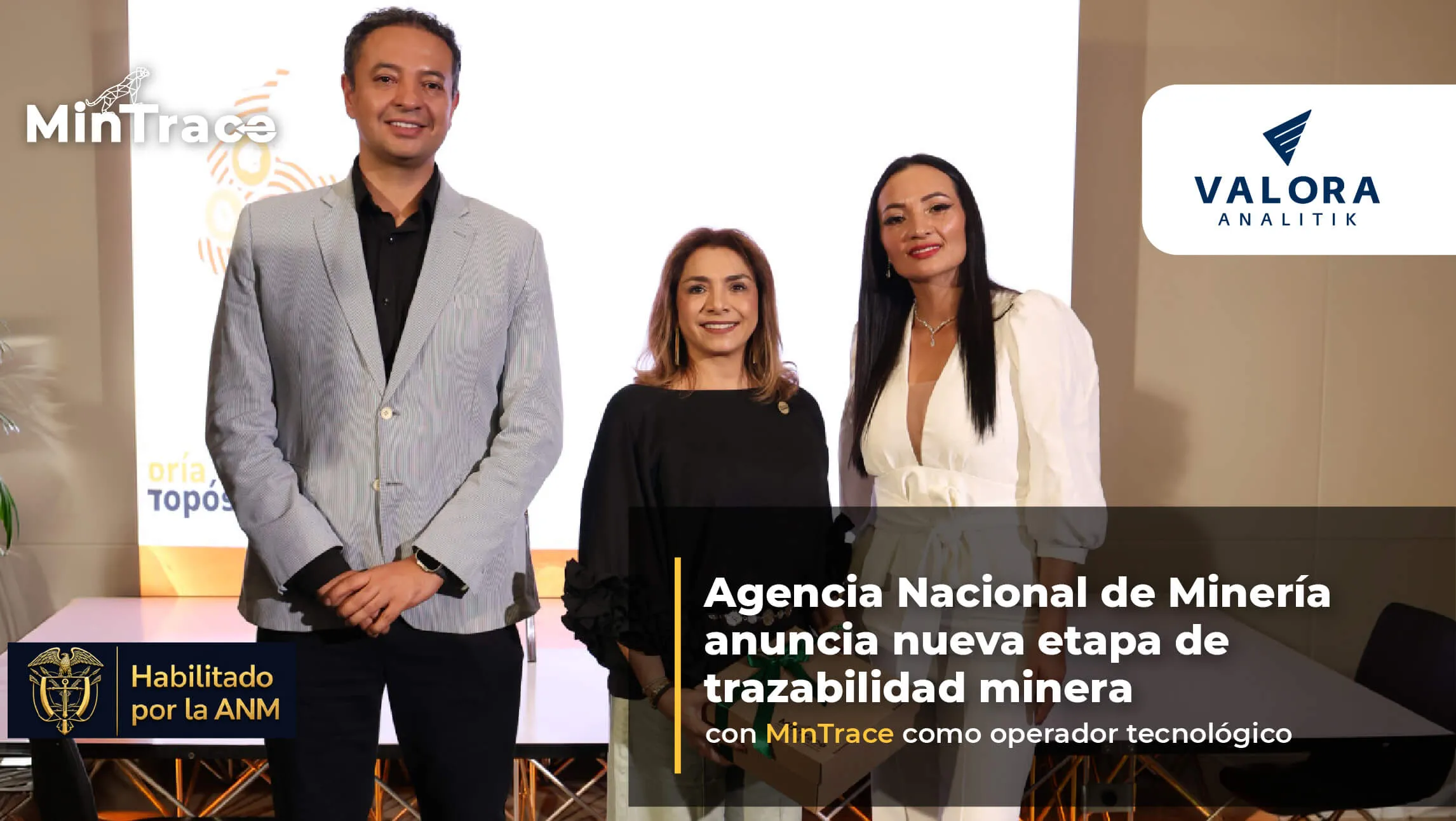 Trazabilidad de minerales con tecnología MinTrace en Colombia