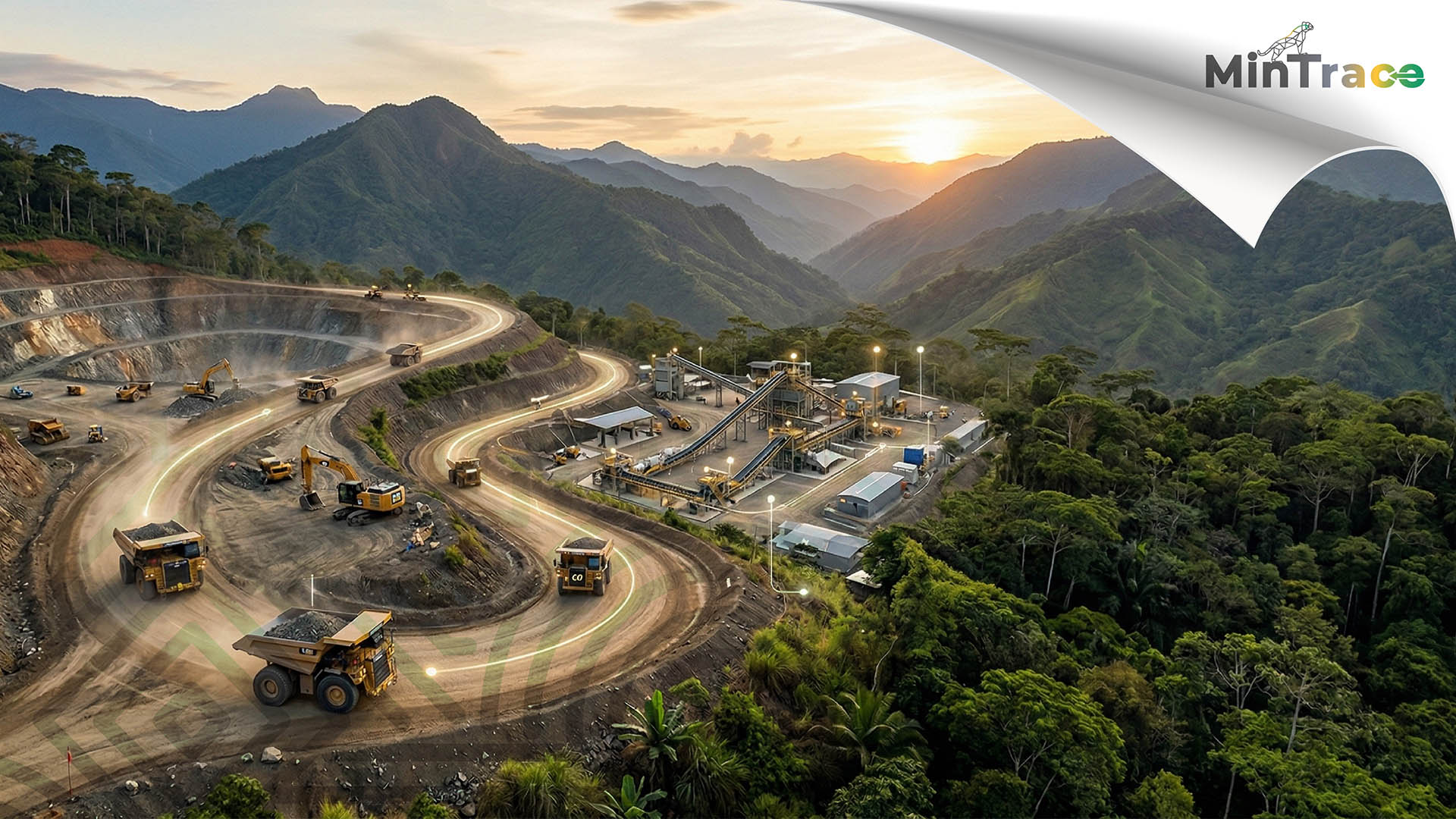 Sistema de trazabilidad minera Colombia que registra el origen y destino de los minerales